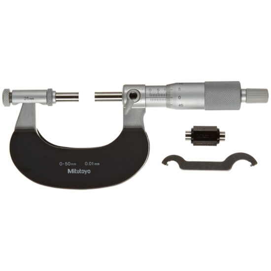 Micrometru mecanic de exterior cu bacuri interschimbabile Mitutoyo,