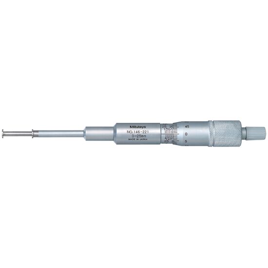Micrometru mecanic pentru masurat caneluri, ax non-rotativ Mitutoyo,