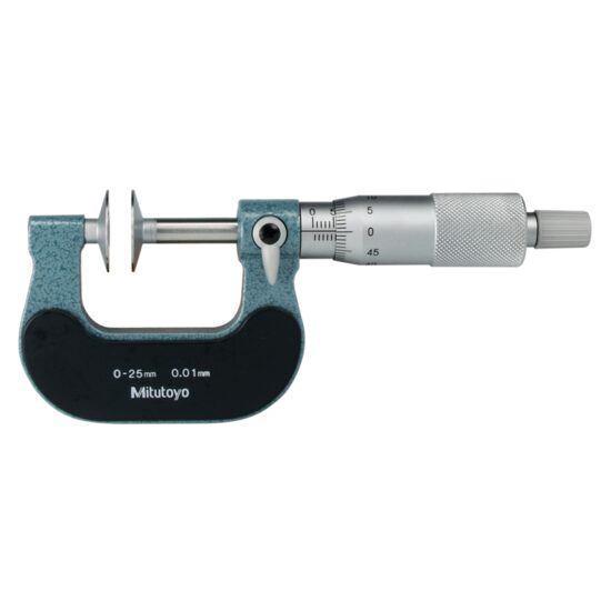 Micrometru mecanic cu bacuri tip disc/taler Mitutoyo,