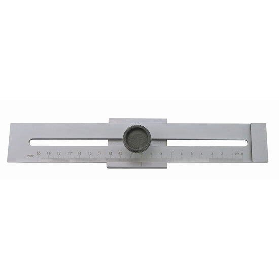 Rigla gradata pentru trasaj din INOX, Klass