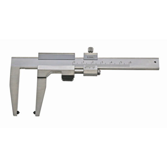 Subler mecanic pentru masurat disc frana, INOX, Klass