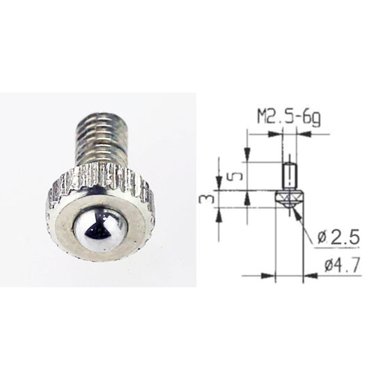 Palpator ceas comparator, filet 2,5 mm , Klass
