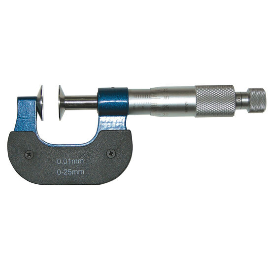 Micrometru mecanic cu bacuri disc nerotative Ø20 mm, Klass