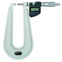 Micrometru digital ptr. masurat foaie metal, IP65, Mitutoyo,