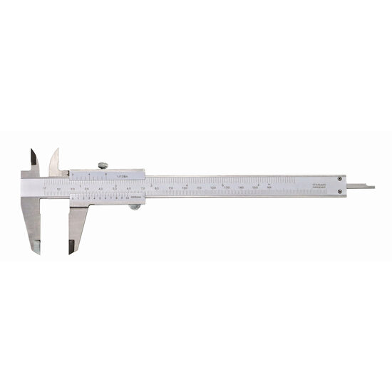 Subler mecanic DIN 862, monobloc, surub de blocare, Klass