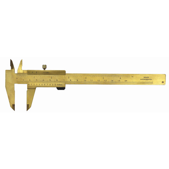 Subler mecanic din alama, DIN 862, antimagnetic, Klass