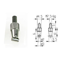 Palpator ceas comparator, filet 2,5 mm , Klass