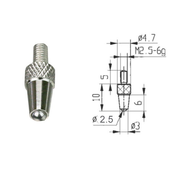 Palpator ceas comparator, filet 2,5 mm , Klass