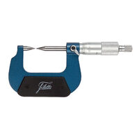Micrometru mecanic cu bacuri conice ascutite, Schut