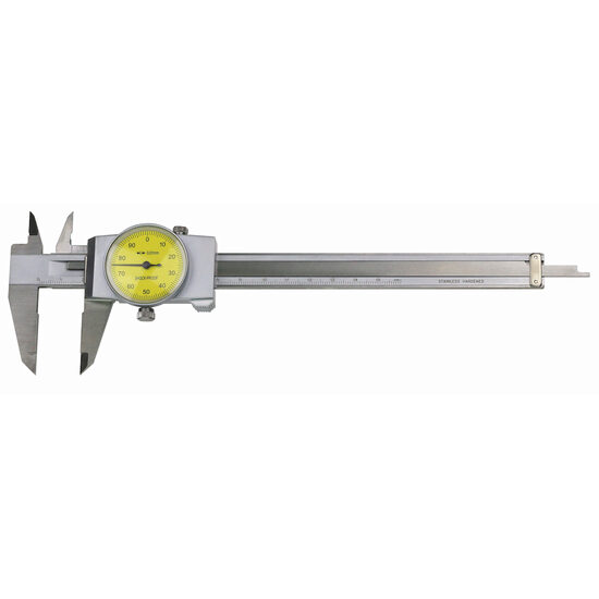 Subler cu ceas, DIN 862 ''TOP'', INOX, Klass
