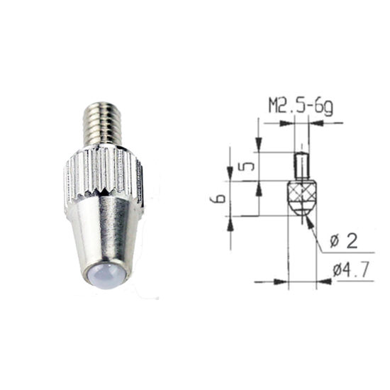 Palpator ceas comparator, filet 2,5 mm , Klass