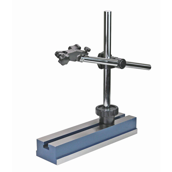 Stand universal pentru ceas comparator, baza 220x58x35 mm, Klass
