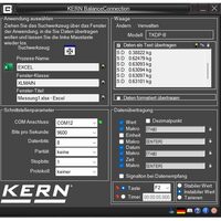 Software conectare Standard pentru PC, KERN, 