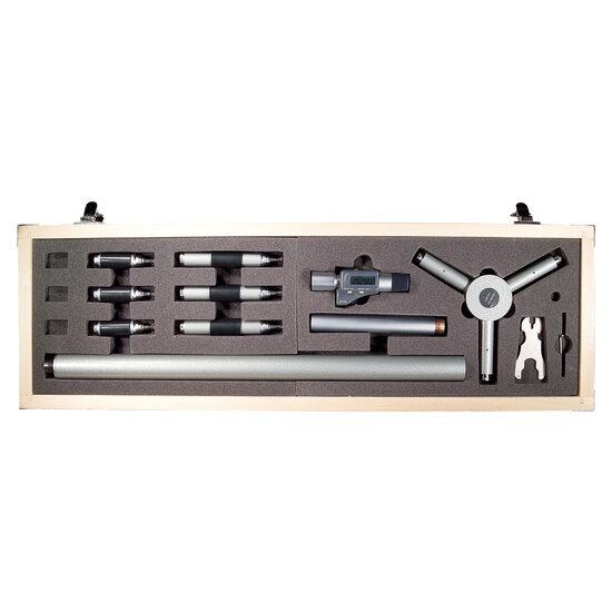 Set micrometre digitale de interior in 3 pct. IP54, Schut