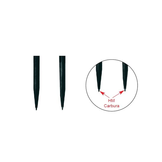 Varf de trasaj din carbura pentru subler M4 x 8 mm, Klass