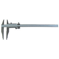 Subler mecanic usor, cu ciocuri, INOX, Klass