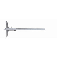 Subler mecanic de adancime INOX, monobloc, DIN 862, Klass