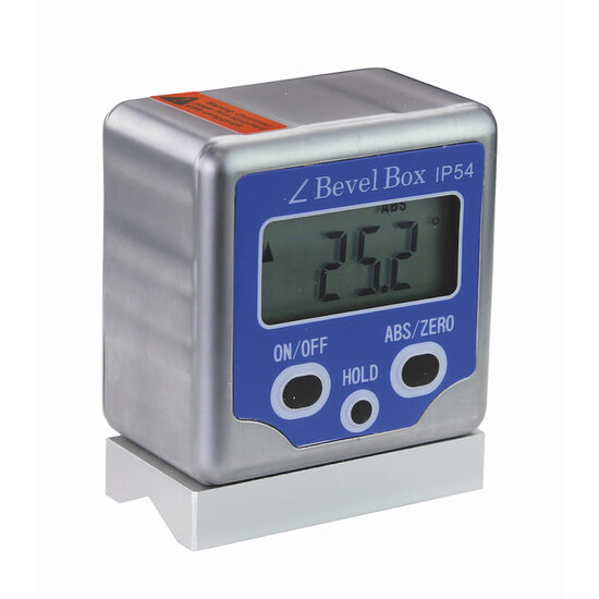 Clinometru digital cu prisma V cu magnet, 4 x 90°, rezolutie 0.1°, Klass