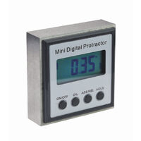 Mini-clinometru digital TOP,  baza magnetica rezolutie 0,05 °, Klass