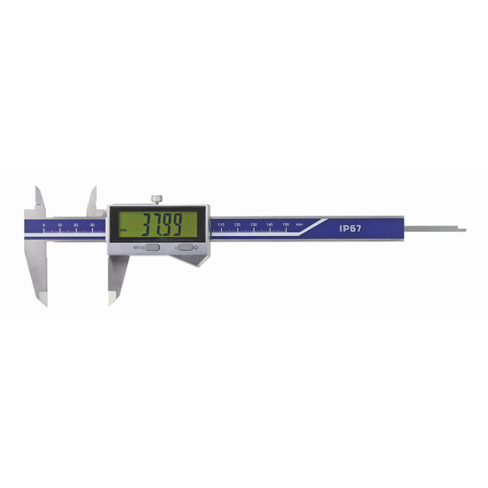 Subler digital DIN 862, sistem electronic inductiv, IP 67, Klass