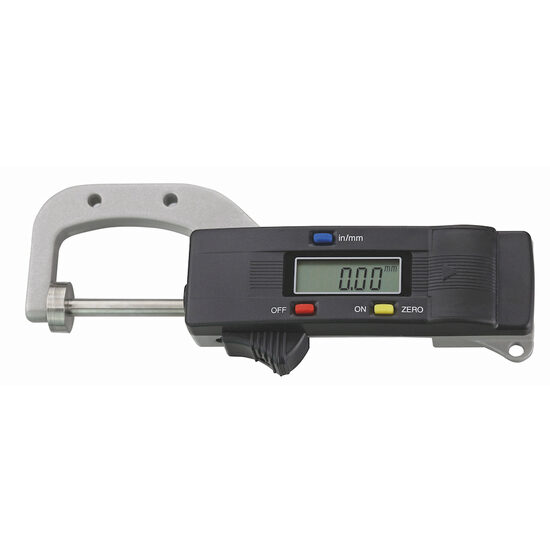 Aparat digital măsurat grosimi, disc Ø 14,5 mm, 0 - 25 mm / 0.01 mm, Klass