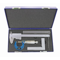 Set instrumente de masura, 4 buc/set, subler + micrometru, Klass