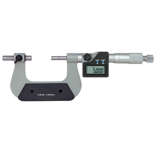 Micrometru digital cu 7 perechi de bac reglabil si capete de schimb, IP 65, Klass