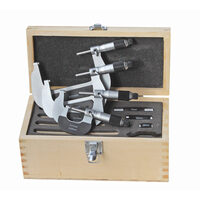 Set micrometre mecanice de exterior, DIN 863, cu frictiune, Klass