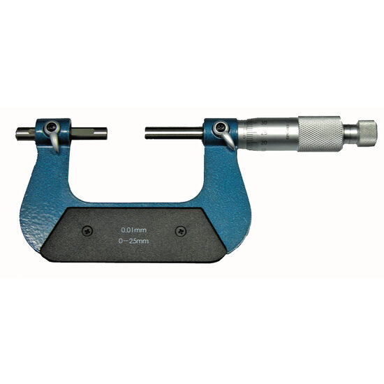 Micrometru mecanic universal cu bac reglabil si capete schimbabile, Klass