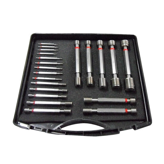 Set calibre tampon filetate Metric DIN 13, GO/NOGO 21buc/set, Klass