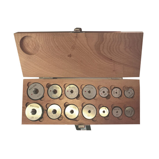 Set calibre inel filetate Metric GO/NOGO 14 buc/set, Klass