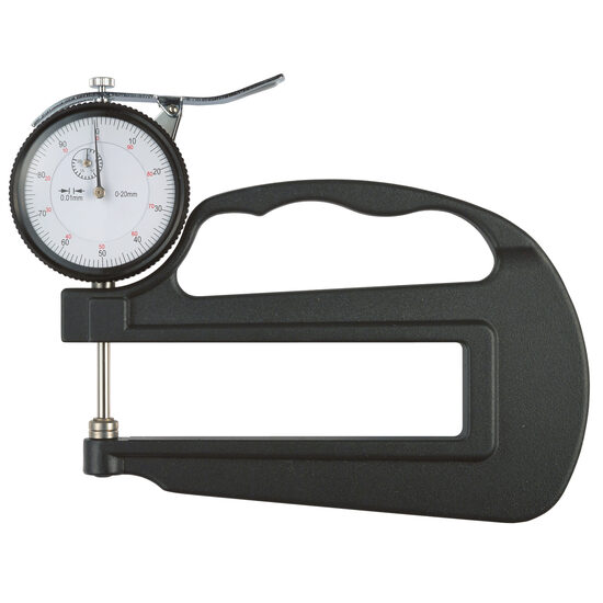 Aparat mecanic măsurat grosimi cu adancime potcoava 110 mm, Schut