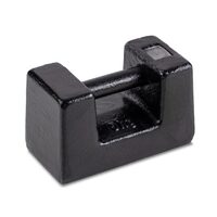 Greutate etalon din fonta lacuita forma rectangulara ECO, clasa M1, KERN , 