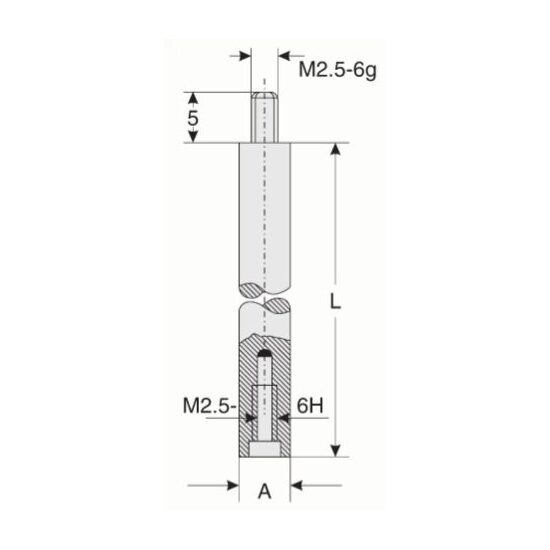 Extensie tija ceas comparator, Kaefer
