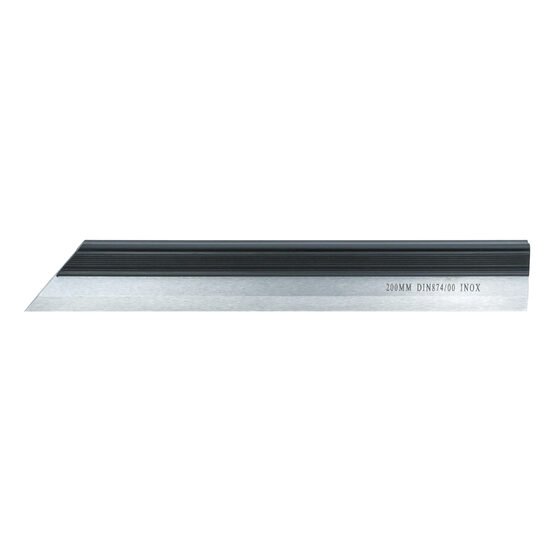 Rigla de planeitate fir de par din otel cromat, clasa 00, Schut,