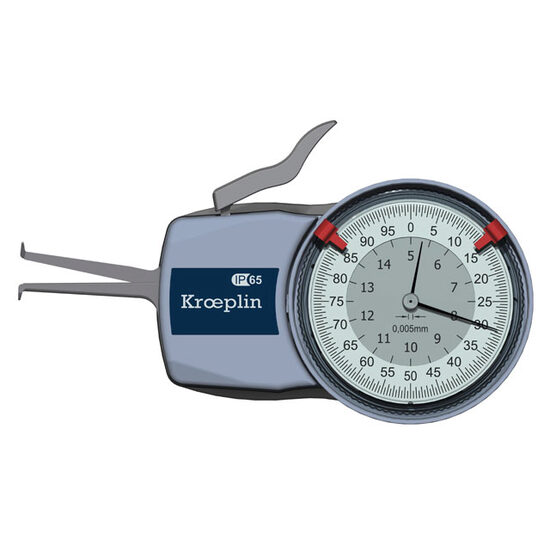 Aparat mecanic pentru măsurat interior, Kroeplin 5–15 mm  / 0.005 mm