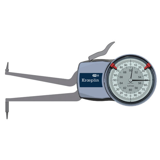 Aparat mecanic pentru măsurat interior, Kroeplin 50–70 mm  / 0.01 mm