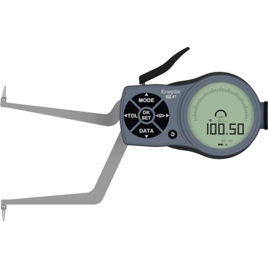 Aparat digital pentru măsurat interior, Kroeplin 80–100 mm  / 0.01 mm