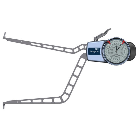 Aparat mecanic pentru măsurat interior, Kroeplin 130–180 mm  / 0.05 mm