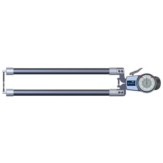 Aparat mecanic măsurat grosimi perete teava, Kroeplin 0–100 mm  / 0.1 mm