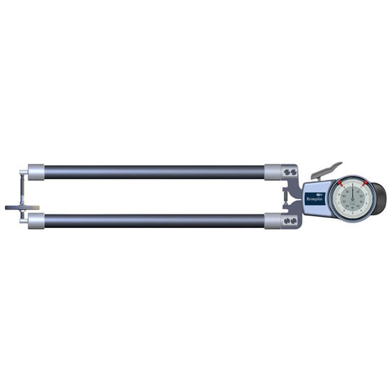 Aparat mecanic măsurat grosimi materiale moi si folii, Kroeplin 0–100 mm  / 0.1 mm