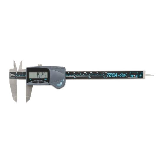 Subler digital TESA-CAL IP67