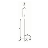 Palpator tip 3 pentru subler 910.285 - 286, Schut