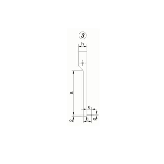 Palpator tip 3 pentru subler 910.285 - 286, Schut