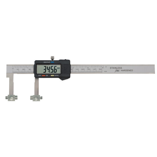 Subler digital universal cu bacuri cu gaura filetata pentru insertii M2.5, Schut
