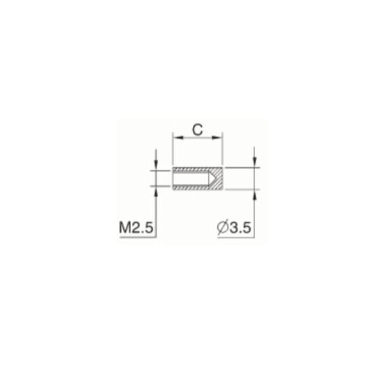 Suport palpatori M2.5 pentru sublere seria 837, Schut