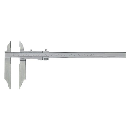 Subler mecanic de control, cu ciocuri pentru cote de exterior, Schut