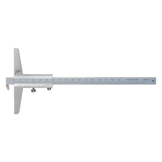 Subler mecanic de adancime cu cioc tip II, Schut