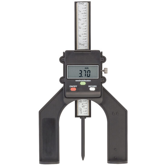 Subler digital de adancime cu tija detasabila, Schut