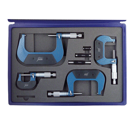 Set micrometre mecanice standard, Schut